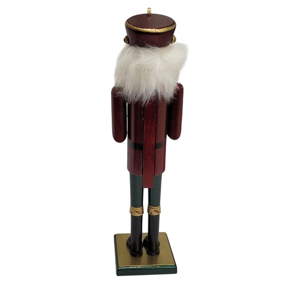 Wooden Drummer Nutcracker Soldier Figurine 18" Hand-Painted Christmas Decor Gold - Picture 5 of 10